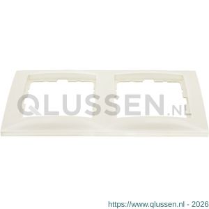 Berker S1 afdekraam inbouw 2-voudig polarwit 66.033.22