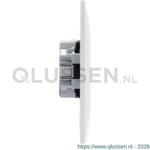 Berker S1 contactdoos inbouw 2-voudig polarwit 66.033.48
