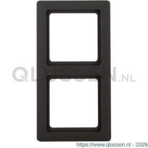 Berker Q1 afdekraam inbouw 2-voudig antraciet 66.045.22