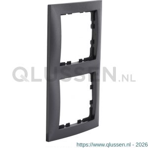 Berker S1 afdekraam 2-voudig antraciet 66.046.22