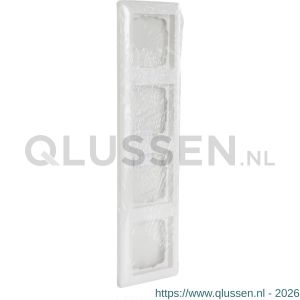 Gira System 55 afdekraam inbouw 4-voudig polarwit 66.051.26