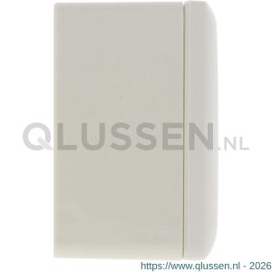 Gira System 55 opbouwraam 1-voudig inclusief afdekraam polarwit 66.051.32