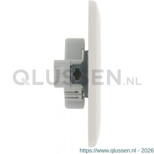 Gira System 55 contactdoos inbouw 2-voudig polarwit 66.051.49