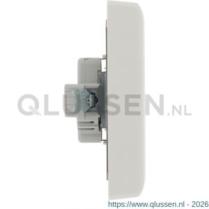 Gira System 55 contactdoos inbouw 2-voudig randaarde polarwit 66.051.50