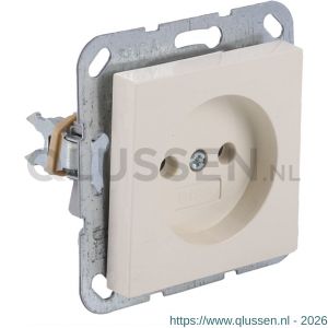 Gira System 55 contactdoos inbouw 1-voudig crème 66.052.40