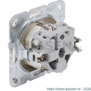 Gira System 55 contactdoos inbouw 1-voudig randaarde crème 66.052.42