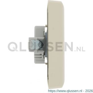 Gira System 55 contactdoos inbouw 2-voudig randaarde crème 66.052.50