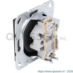 Gira E2 contactdoos inbouw 1-voudig zwart 66.053.40
