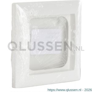 Busch-Jaeger Balance afdekraam inbouw 1-voudig verticaal-horizontaal polarwit 66.054.21