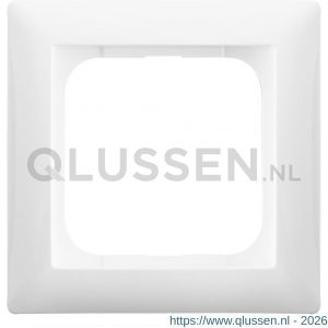 Busch-Jaeger Balance afdekraam inbouw 1-voudig verticaal-horizontaal polarwit 66.054.21