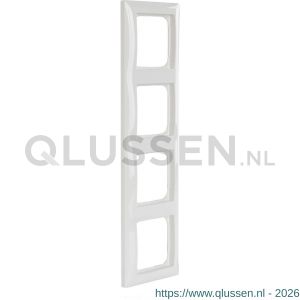Busch-Jaeger Balance afdekraam 4-voudig verticaal-horizontaal polarwit 66.054.26