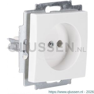 Busch-Jaeger Balance contactdoos inbouw 1-voudig polarwit 66.054.40