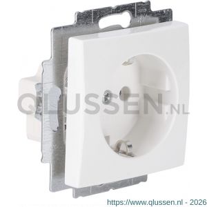 Busch-Jaeger Balance contactdoos inbouw 1-voudig randaarde polarwit 66.054.42