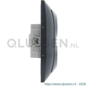 Q-Link S2 contactdoos 2-voudig randaarde antraciet 66.083.50