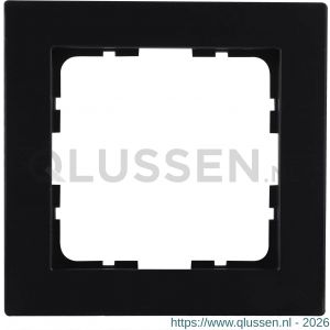 Q-Link S-line afdekraam 1voudig verticaal-horizontaal zwart 66.095.21