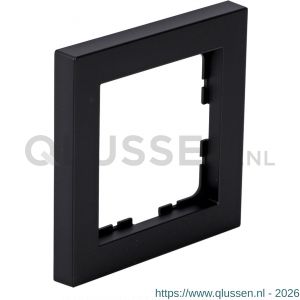 Q-Link S-line afdekraam 1voudig verticaal-horizontaal zwart 66.095.21