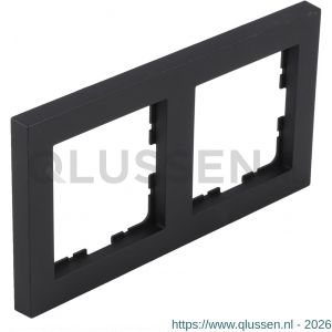Q-Link S-line afdekraam 2-voudig verticaal-horizontaal zwart 66.095.22