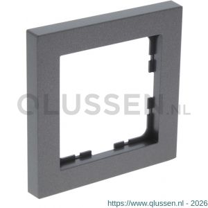 Q-Link S-Line afdekraam 1-voudig verticaal-horizontaal zwart 66.097.21