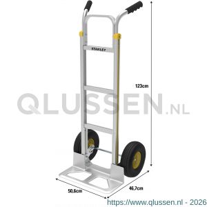 Stanley steekwagen aluminium 200 kg SXWT-HT513 83.500.07