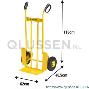 Stanley steekwagen staal 300 kg SXWT-HT526 83.500.19
