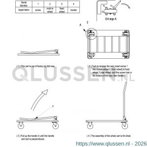 Stanley platformwagen 150 kg SXWT-PC510 83.500.47