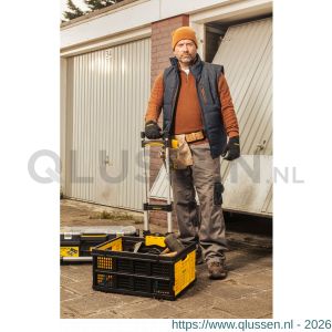 Stanley steekwagen vouwbaar aluminium 70 kg met basket houder SXWT-FT501 PDQ 83.500.49