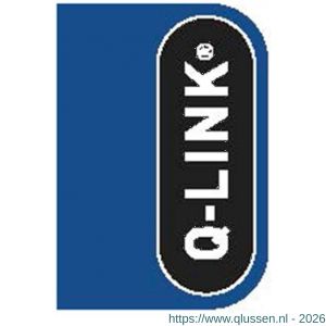 Q-Link Bullie buitenverlichting wandlamp ovaal maximaal 60 W spatwaterdicht grijs 01.581.06