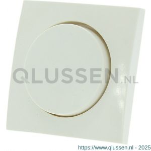 Berker S1 centraalplaat met knop voor dimmer crème 54.002.85