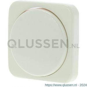 Busch-Jaeger SI centraalplaat met knop dimmer inbouw crème 54.050.85