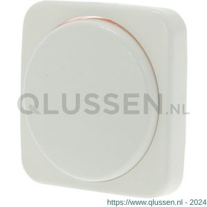 Busch-Jaeger Relfex centraalplaat met knop dimmer inbouw polarwit 54.051.85