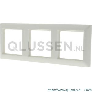 Jung AS500 afdekraam inbouw 3-voudig polarwit 54.081.24