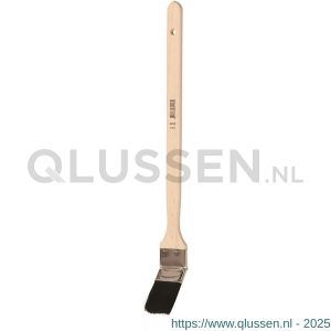 Prof 61302.11/2 radiatorkwast 1.1/2 inch hout Chinees zwart varkenshaar 20.101.34