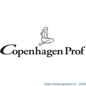 Copenhagen Prof 14101.10 patentpuntkwast Alkyd nummer 10 RVS Chinees zwart varkenshaar 20.140.03