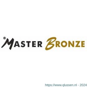 Master Bronze 8010401.11/2 platte kwast Alkyd 1.5 inch kunststof Chinees zwart varkenshaar 20.160.63