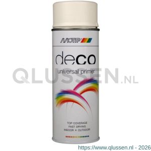 MoTip grondverf primer metaalprotectie wit spuitbus 400 ml 1611