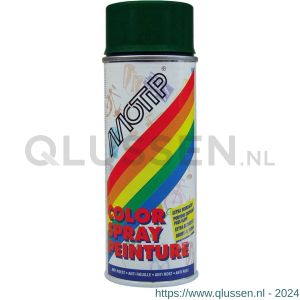 MoTip Colourspray lakspray dekkend hoogglans RAL 6011 reseda groen 400 ml 1688