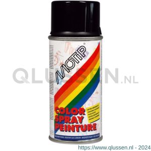 MoTip Colourspray lakspray dekkend mat RAL 9010 zuiver wit 150 ml 021650