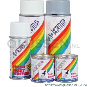 MoTip Colourspray grondverf primer White wit spuitbus 150 ml 21611