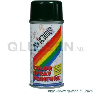 MoTip Colourspray lakspray dekkend hoogglans RAL 6009 dennengroen 150 ml 21633