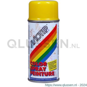 MoTip Colourspray lakspray dekkend hoogglans RAL 1004 goudgeel 150 ml 21621