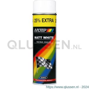 MoTip lakspray Rallye wit mat 500 ml 4002