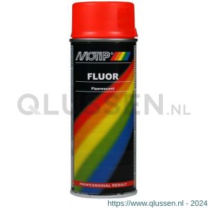 MoTip fluorescerende lakverf dekkend rood-oranje mat 400 ml 4020