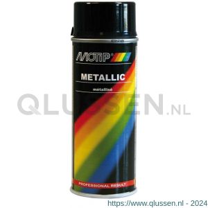 MoTip metallic lakverf dekkend zwart 400 ml 4049