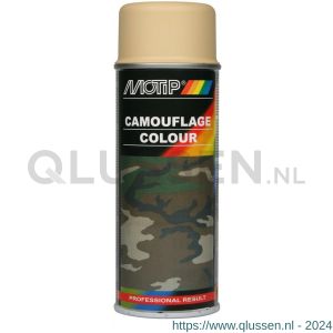 MoTip lakverf dekkend Camouflagelak RAL 1001 beige zijdeglans 400 ml 4201