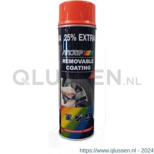 MoTip verwijderbare lak Removable Coating oranje hoogglans 500 ml 4306