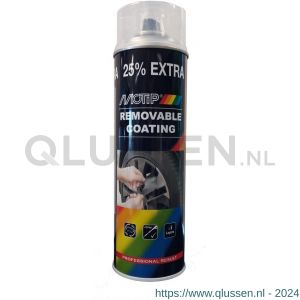 MoTip verwijderbare lak Removable Coating transparant hoogglans 500 ml 4307