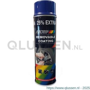 MoTip verwijderbare lak Removable Coating blauw hoogglans 500 ml 4308