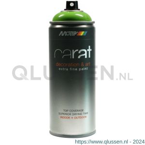 MoTip lakspray Carat hoogglans Lime groen geel 400 ml 8001