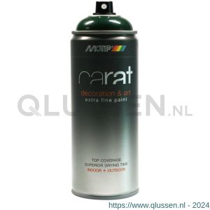 MoTip lakspray Carat hoogglans Fir Green dennengroen 400 ml 8022