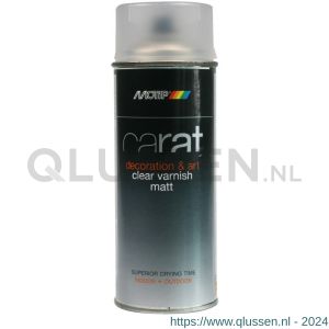 MoTip blanke lak Carat Clear varnish matt transparant mat 400 ml 8104